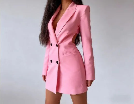 Vestido Fato Costas Abertas
